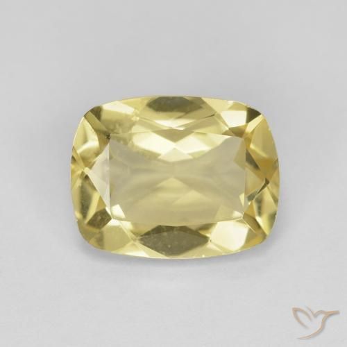 1.84ct 天然 淡黄色 绿柱石, 软垫, VS