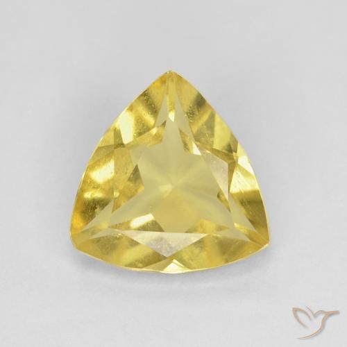 1.30ct 天然 淡黄色 绿柱石, 胖三角形, VS