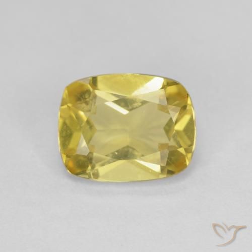 1.33ct 天然 淡蜜黄色 绿柱石, 软垫, VVS-VS