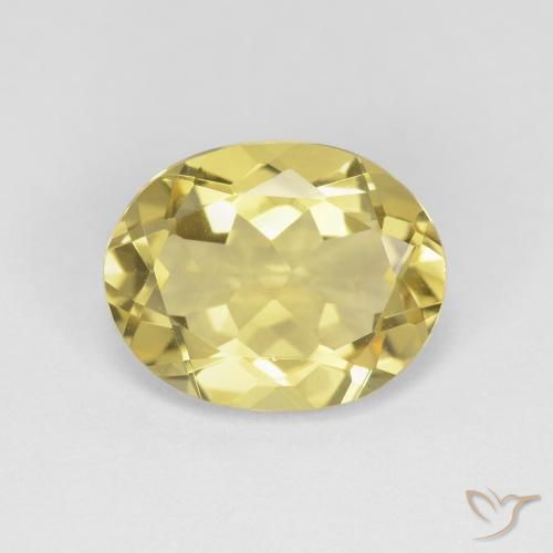 2.89ct 天然 托斯卡纳黄 绿柱石, 椭圆形, VVS