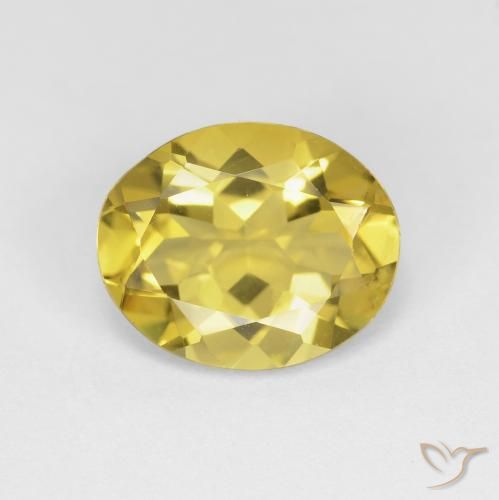 2.78ct 天然 棕黄色 绿柱石, 椭圆形, VVS