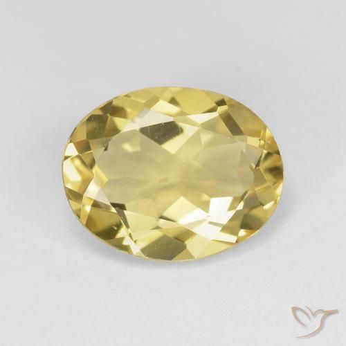 2.95ct 天然 托斯卡纳黄 绿柱石, 椭圆形, VVS