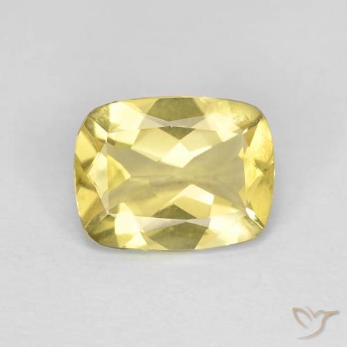 1.62ct 天然 托斯卡纳黄 绿柱石, 软垫, VVS
