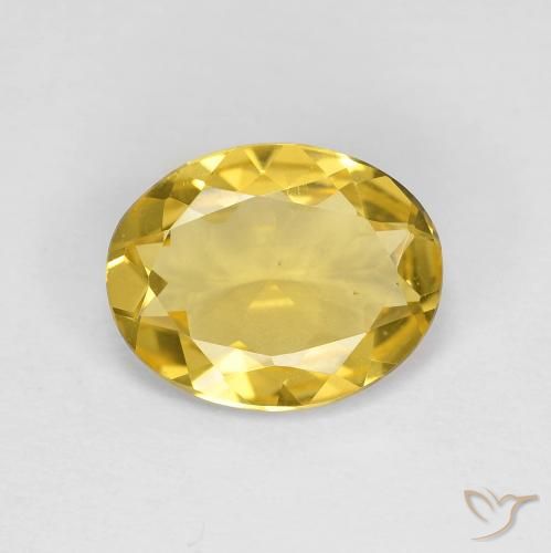 2.11ct 天然 托斯卡纳黄 绿柱石, 椭圆形, VVS-VS