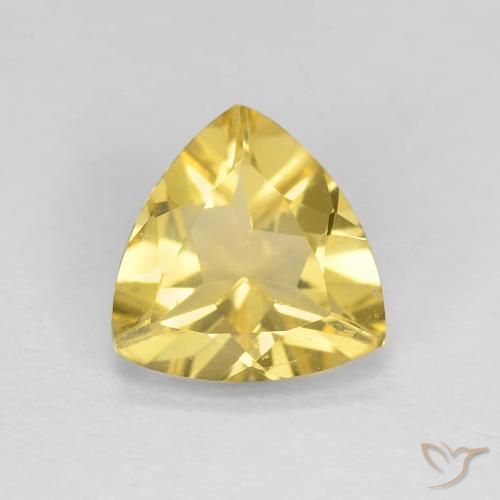 1.28ct 天然 托斯卡纳黄 绿柱石, 胖三角形, VVS-VS