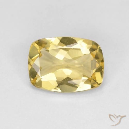 1.34ct 天然 托斯卡纳黄 绿柱石, 软垫, VVS