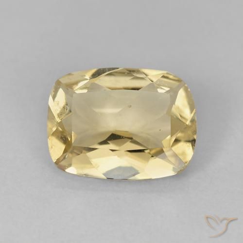 1.50ct 天然 暖黄 绿柱石, 软垫, VS