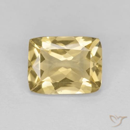 1.84ct 天然 金色 绿柱石, 软垫, VVS