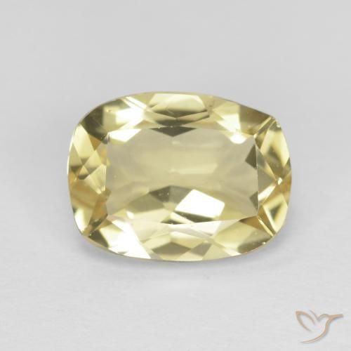 1.62ct 天然 淡黄色 绿柱石, 软垫, VVS-VS
