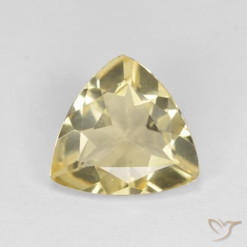 1.59ct 天然 托斯卡纳黄 绿柱石, 胖三角形, VVS