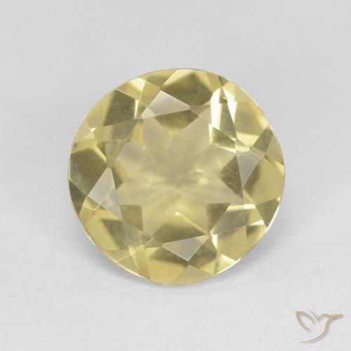 1.69ct 天然 金黄色 绿柱石, 圆形的, VVS-VS