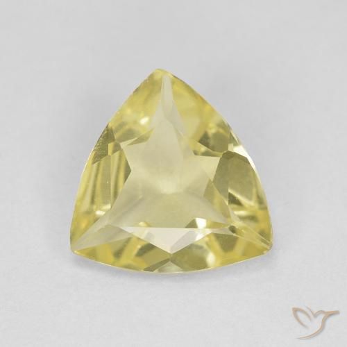1.03ct 天然 大黄蜂黄 绿柱石, 胖三角形, VVS