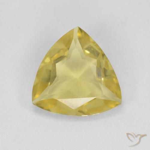 1.20ct 天然 淡黄色 绿柱石, 胖三角形, VVS