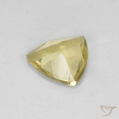 0.86克拉天然绿柱石，胖三角形，VVS