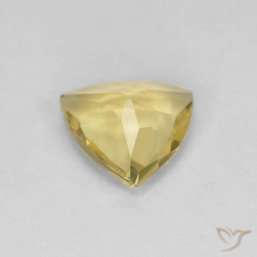 0.82克拉天然绿柱石，胖三角形，VVS