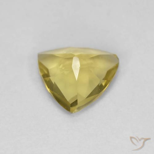 0.81克拉天然绿柱石，胖三角形，VVS