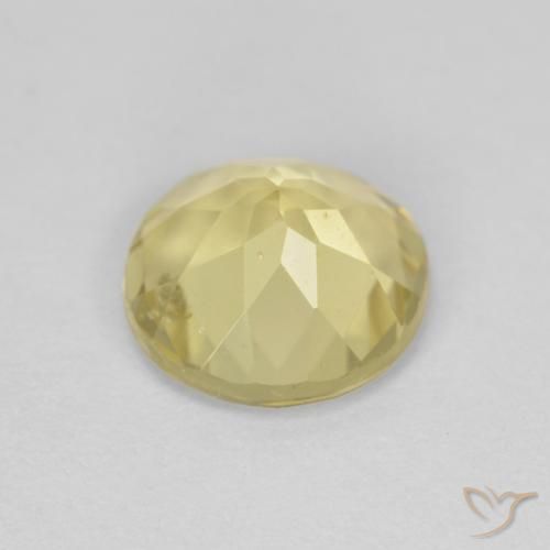1.60克拉天然绿柱石，圆形的，VVS-VS
