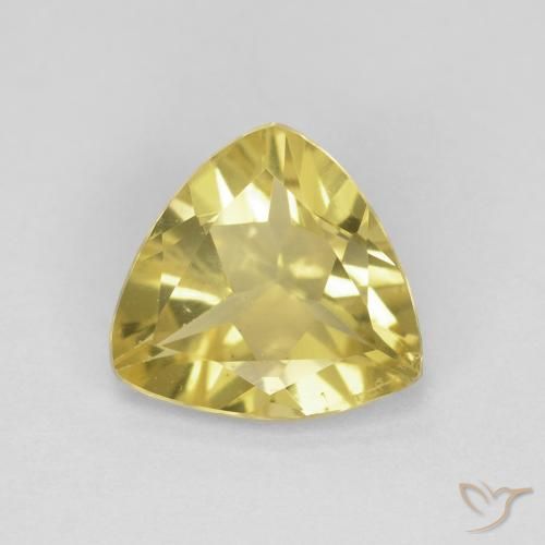 1.26ct 天然 托斯卡纳黄 绿柱石, 胖三角形, VVS-VS