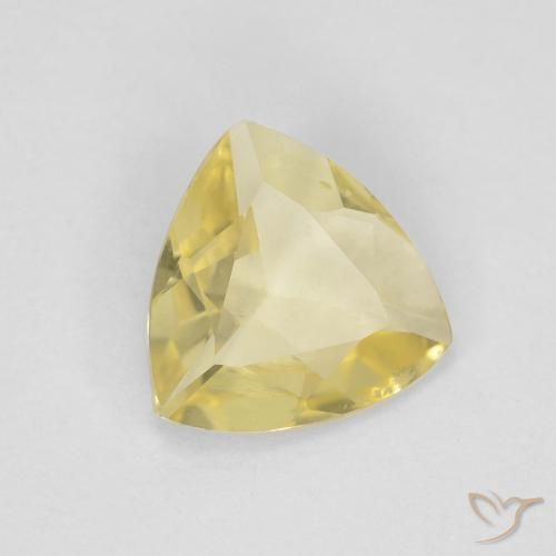 0.75克拉天然绿柱石，胖三角形，VVS