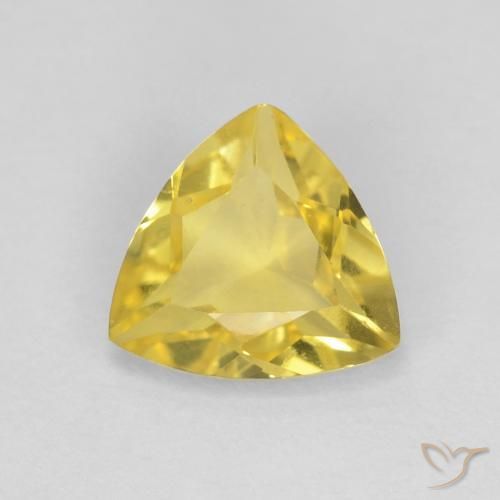 0.92ct 天然 托斯卡纳黄 绿柱石, 胖三角形, VVS