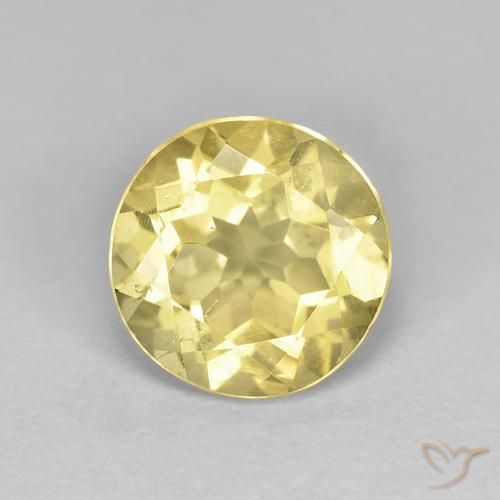 1.82ct 天然 托斯卡纳黄 绿柱石, 圆形的, VS