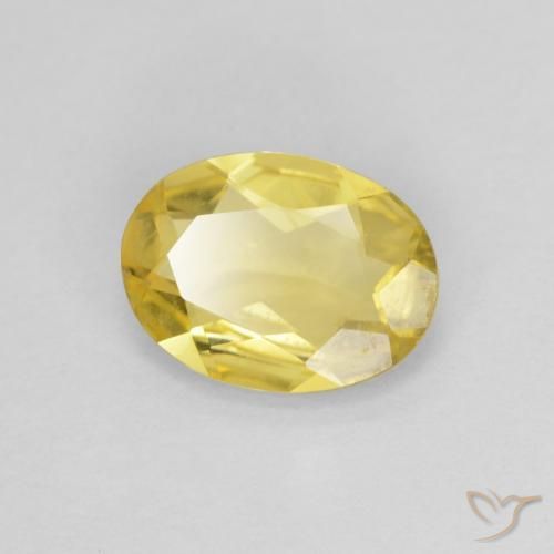 0.86ct 天然 托斯卡纳黄 绿柱石, 椭圆形, VS