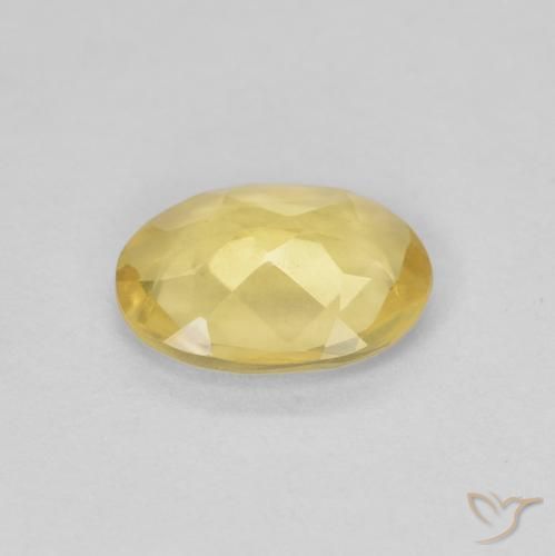 0.85克拉天然绿柱石，椭圆形，VVS