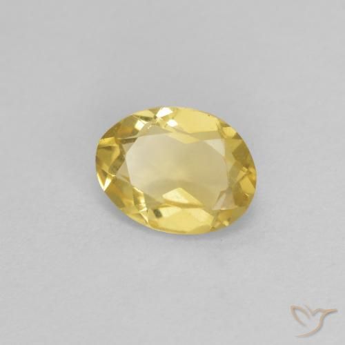 0.65克拉天然绿柱石，椭圆形，VVS-VS