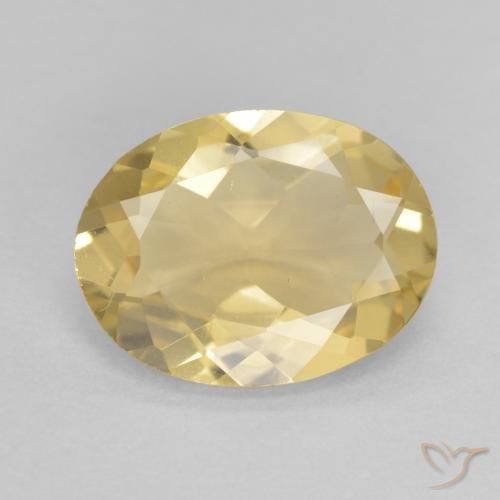1.70ct 天然 金橙色 绿柱石, 椭圆形, VVS-VS