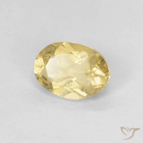 0.80克拉天然绿柱石，椭圆形，VVS-VS