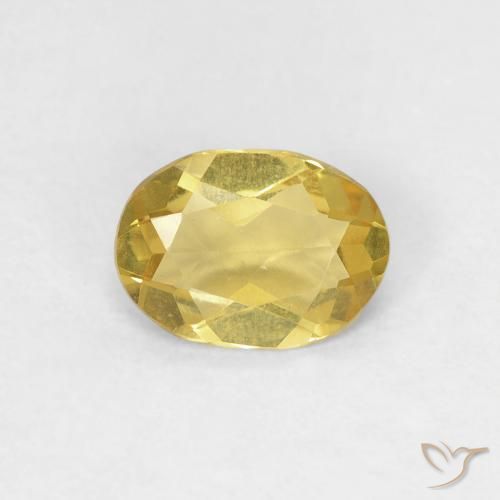 0.63ct 天然 中金 绿柱石, 椭圆形, VS