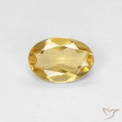 0.65ct 天然 中金 绿柱石, 椭圆形, VVS