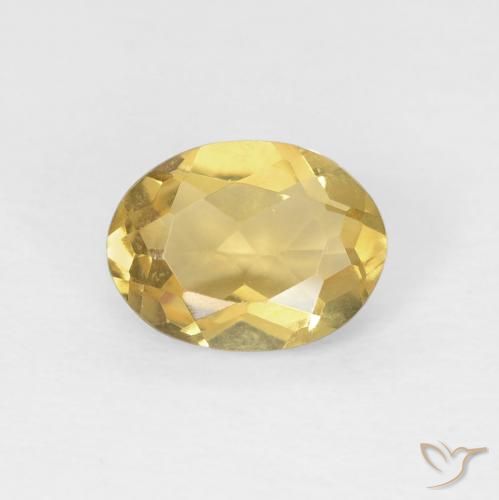 1.20ct 天然 金橙色 绿柱石, 椭圆形, VVS
