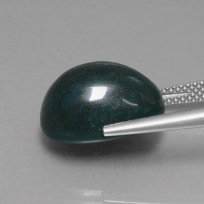 10.39克拉天然鸡血石，椭圆形切割，不透明