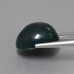 11.49克拉天然鸡血石，椭圆形切割，不透明