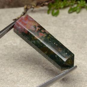 18.49克拉天然鸡血石，异形，不透明