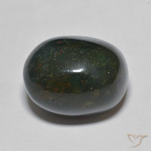 15.31ct 天然 彩色 鸡血石, 椭圆形, 不透明