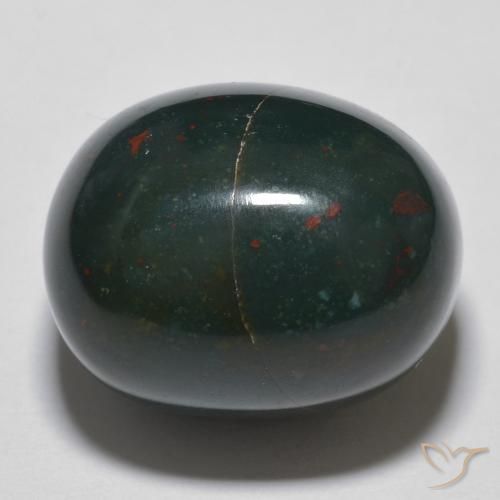 14.90ct 天然 彩色 鸡血石, 椭圆形, 不透明
