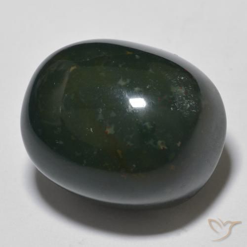 28.21克拉天然鸡血石，椭圆形，不透明