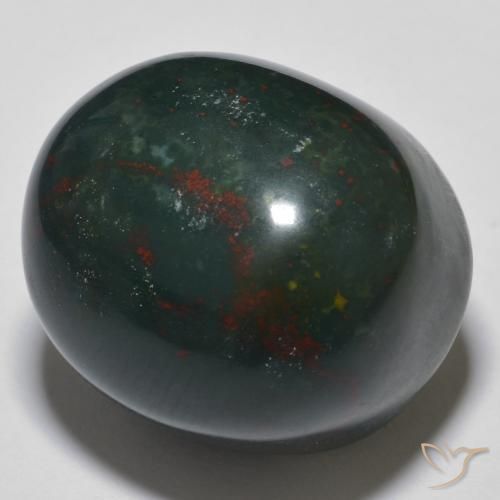 34.30ct 天然 彩色 鸡血石, 椭圆形, 不透明