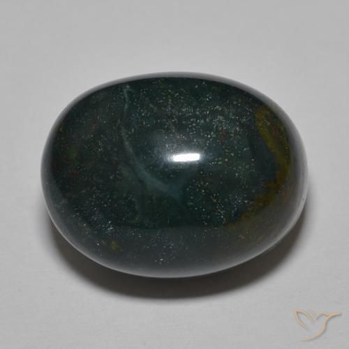 25.67ct 天然 彩色 鸡血石, 椭圆形, 不透明