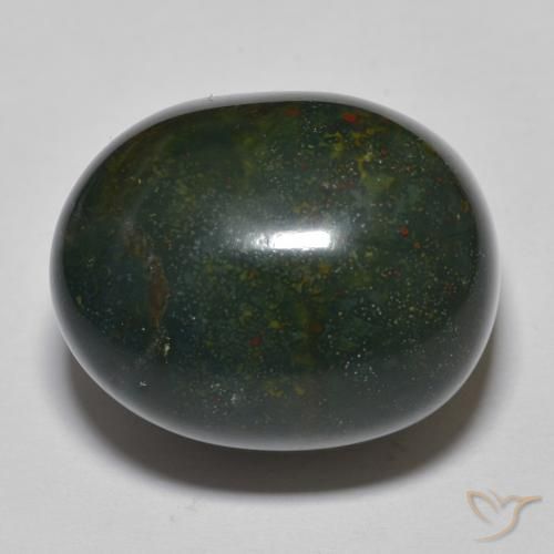 35.43ct 天然 彩色 鸡血石, 椭圆形, 不透明