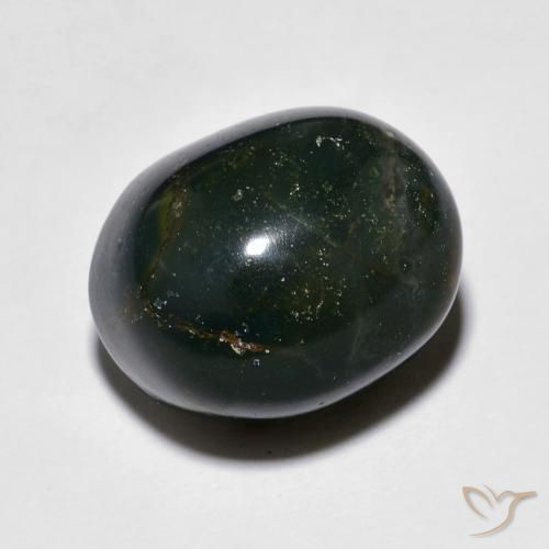 12.81克拉天然鸡血石，椭圆形，不透明