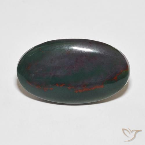 16.25ct 天然 彩色 鸡血石, 椭圆形, 不透明