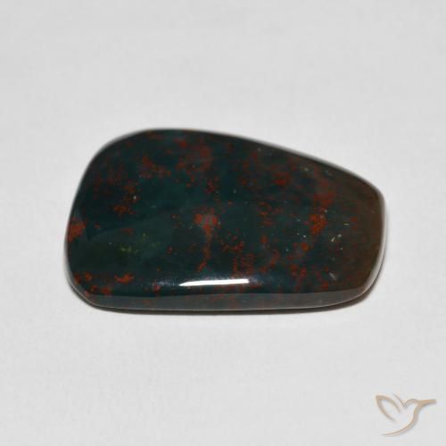 16.09克拉天然鸡血石，花式切割，不透明