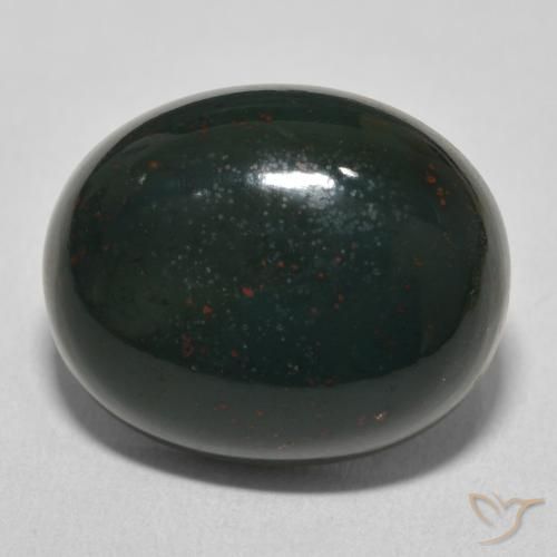 15.68ct 天然 蓝绿色 鸡血石, 椭圆形, 不透明