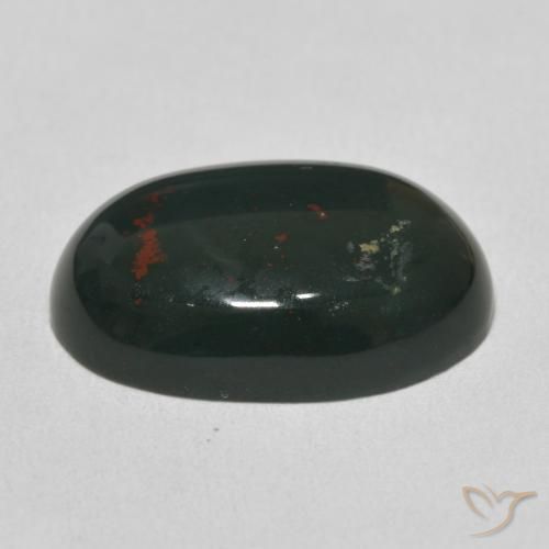 11.01克拉天然鸡血石，椭圆形，不透明