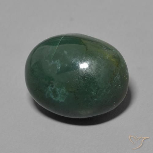 6.71克拉天然鸡血石，椭圆形，不透明