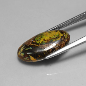 11.02克拉天然砾背蛋白石，异形，不透明