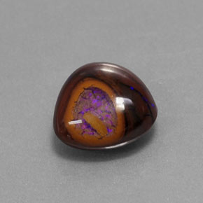 2.05克拉天然砾背蛋白石，梨形，不透明